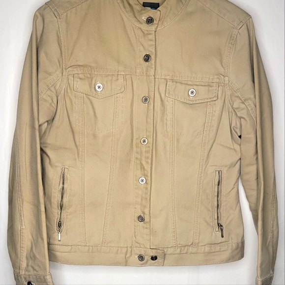 French Cuff brand women's jean style jacket - Picture 1 of 11